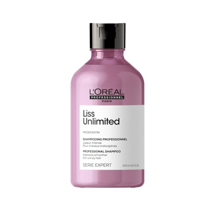 Liss Unlimited Shampoo for rebellious hair.